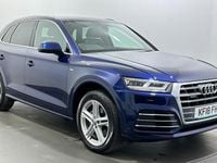 Used Audi Q5 S-Line 190 HP (139 kW) 2018 Blue SUV