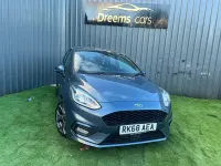 Second-hand Ford Fiesta ST-Line 140 CP (102 kW) 2018 Albastru Hatchback