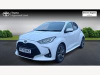 Used Toyota Yaris Hybrid 2021 White Hatchback