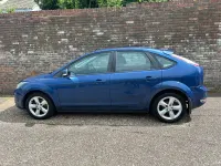 Used Ford Focus Zetec 2009 Blue Hatchback