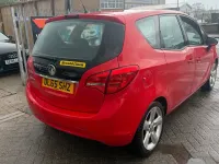 Used Vauxhall Meriva 2015 Red MPV