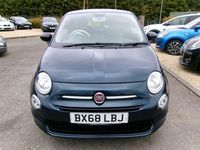 Used Fiat 500 Pop 69 HP (50 kW) 2018 Blue Hatchback