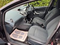 Used Ford Fiesta Zetec 96 HP (70 kW) 2011 Black Hatchback