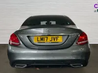Used Mercedes C220 AMG line 170 HP (125 kW) 2017 Grey Sedan