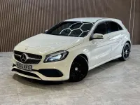 Used Mercedes A180 AMG Line Premium 109 HP (80 kW) 2015 White Hatchback