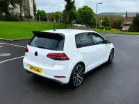 Used VW Golf VII GTD 184 HP (135 kW) 2017 White Hatchback