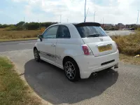 Used Fiat 500 Sport 69 HP (50 kW) 2009 White Cabriolet