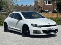 Used VW Scirocco Black Edition 180 HP (132 kW) 2016 White Coupe