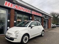 Used Fiat 500 Pop 69 HP (50 kW) 2008 White Hatchback