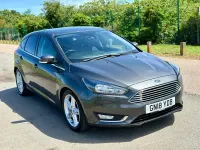 Used Ford Focus Titanium 125 HP (91 kW) 2018 Grey Hatchback