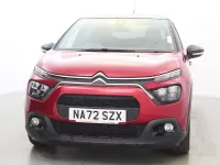 Begagnad Citroën C3 PureTech 2022 Röd Halvkombi
