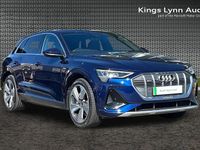 Used Audi e-tron S-Line 300 kW (408 HP) 2021 Blue SUV