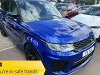Used Land Rover Range Rover Sport SVR 2018 Blue SUV