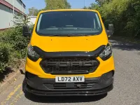 Used Ford Transit Custom 130 HP (95 kW) 2022 Yellow Van