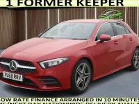Used Mercedes A200 Executive 163 HP (119 kW) 2018 Red Hatchback