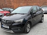Used Vauxhall Crossland X 83 HP (61 kW) 2019 Black SUV