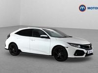 Begagnad Honda Civic Sport Plus 182 HK (133 kW) 2019 Vit Halvkombi