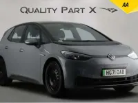 Begagnad VW ID.3 Pro Performance 150 kW (204 HK) 2022 Grå Halvkombi