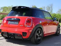 Begagnad Mini John Cooper Works Hatch 2015 Röd Halvkombi
