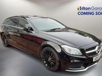 Used Mercedes CLS220 Shooting Brake AMG line 177 HP (130 kW) 2015 Black Estate