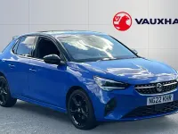Used Vauxhall Corsa Edition 100 HP (73 kW) 2022 Blue Hatchback