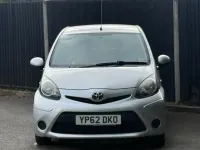 Used Toyota Aygo 68 HP (50 kW) 2012 Silver Hatchback