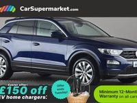 Used VW T-Roc SE 116 HP (85 kW) 2019 Blue SUV