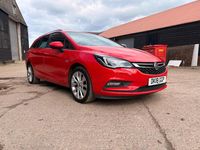 Used Vauxhall Astra Design Edition 2018 Red Estate