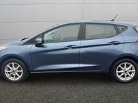 Used Ford Fiesta Zetec 101 HP (74 kW) 2019 Blue Hatchback