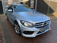 Used Mercedes C220 AMG line 170 HP (125 kW) 2017 Silver Estate