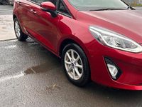 Used Ford Fiesta Zetec 2019 Red Hatchback