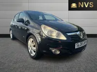 Usado Vauxhall Corsa Design Edition 89 HP (65 kW) 2008 Preto Citadino