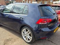 Used VW Golf VII GT 2016 Blue Hatchback