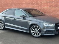 Used Audi A3 Black Edition 150 HP (110 kW) 2017 Grey Sedan