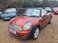 Used Mini Cooper D Cabriolet 112 HP (82 kW) 2011 Orange Cabriolet