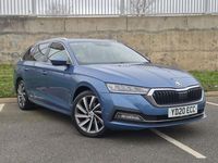 Used Skoda Octavia SE L First Edition 110 HP (80 kW) 2020 Blue Estate