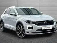 Used VW T-Roc R-line 148 HP (108 kW) 2022 White silver SUV