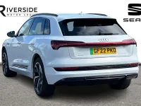 Used Audi e-tron Black Edition 300 kW (408 HP) 2022 Glacier white SUV