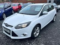 Used Ford Focus Zetec 2013 White Hatchback