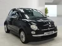 Used Fiat 500 Lounge 69 HP (50 kW) 2009 Cabriolet