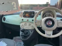 Used Fiat 500 Lounge 105 HP (77 kW) 2017 Green Hatchback