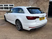 Used Audi A4 S-Line 150 HP (110 kW) 2017 White Estate