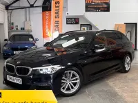 Used BMW 520 M Sport 187 HP (137 kW) 2019 Black Estate