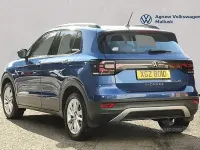 Used VW T-Cross SE 110 HP (80 kW) 2022 Blue SUV