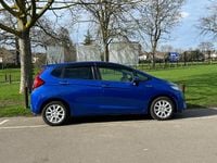 Used Honda Fit Hybrid 2015 Blue Hatchback