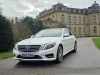 Used Mercedes S350L AMG line 254 HP (186 kW) 2015 White Sedan