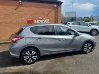Used Nissan Pulsar Tekna 109 HP (80 kW) 2015 Grey Hatchback
