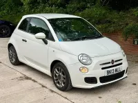Used Fiat 500 S 69 HP (50 kW) 2013 White Hatchback