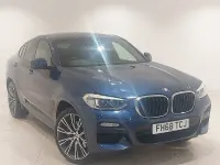 Used BMW X4 M Sport 190 HP (139 kW) 2019 Blue SUV