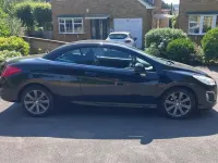 Used Peugeot 308 CC Active 2014 Black Cabriolet